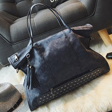 Load image into Gallery viewer, Fashion Women Handbag With Dolls 9 Grid Splicing Hand Bags Ladies Top-Handle Bag Zipper Hasp Clutch  New Totes