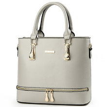 Load image into Gallery viewer, Fashion Women Handbag With Dolls 9 Grid Splicing Hand Bags Ladies Top-Handle Bag Zipper Hasp Clutch  New Totes