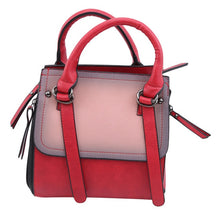 Load image into Gallery viewer, Fashion Women Handbag With Dolls 9 Grid Splicing Hand Bags Ladies Top-Handle Bag Zipper Hasp Clutch  New Totes