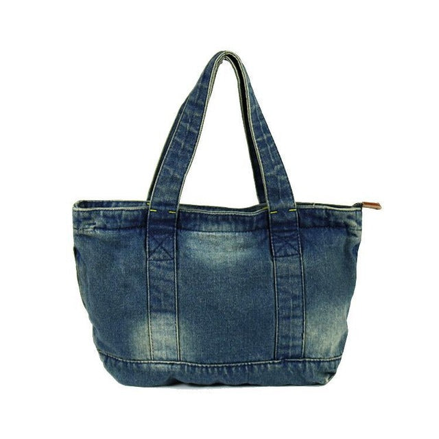 AmShibel Fashion Women Small Denim Handbag Bag Designer Ladies Handbags  Purses Jean Denim Tote Shoulder Crossbody Women Messenger Bag - Walmart.com